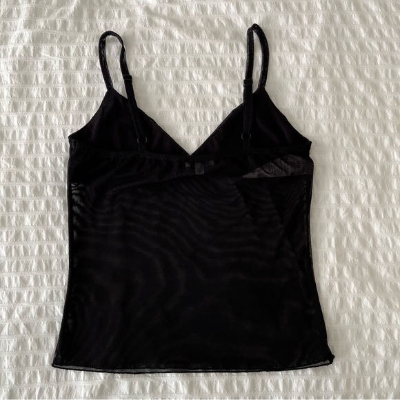 Brandy Melville Sheer Mesh Tank Top - Picture 2 of 4